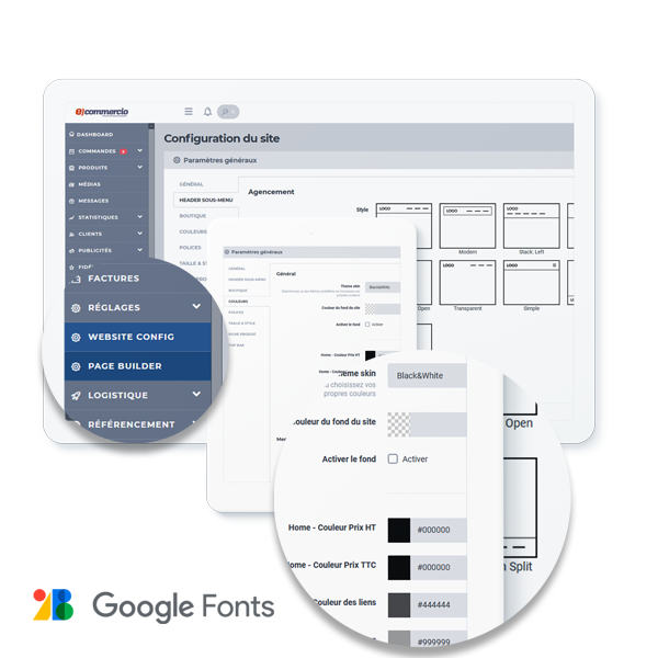 website-config